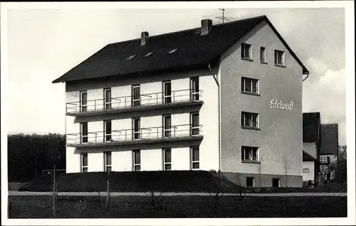 Ak Bad Soden am Taunus Hessen, Pension Haus Edelweiß, Freiherr vom Stein Straße 4