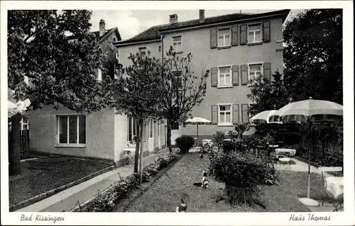 Ak Bad Kissingen Unterfranken Bayern, Haus Thomas, Promenadenstraße 14