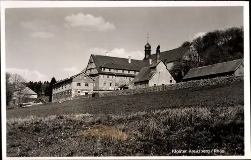 Ak Bischofsheim an der Rhön in Unterfranken, Kloster Kreuzberg