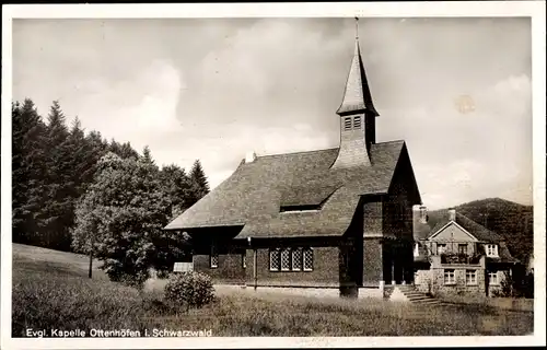 Ak Ottenhöfen im Schwarzwald, Evangelische Kapelle