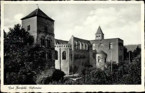 Ak Bad Hersfeld Hessen, Stiftsruine