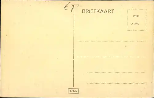 Ak Steenwijk Steenwijkerland Overijssel, Christ. ULO school