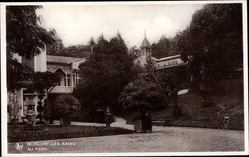 Ak Mondorf les Bains Bad Mondorf Luxemburg, Au Parc