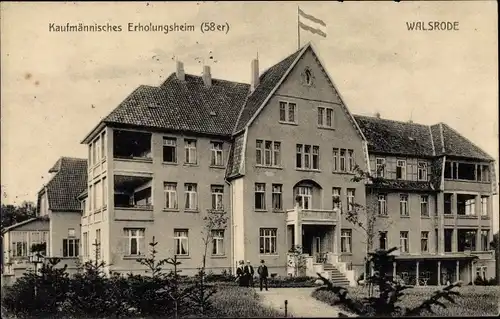Ak Walsrode in der Lüneburger Heide, Kaufmännisches Erholungsheim, 58er
