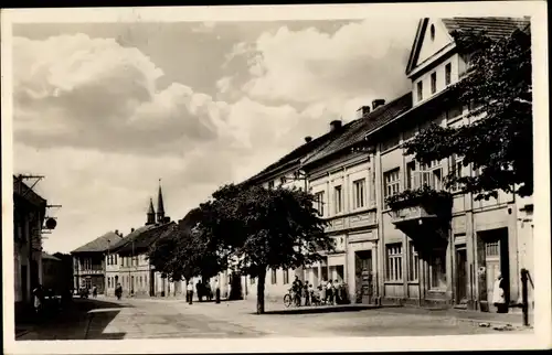 Ak Štětí Wegstädtl Region Aussig, Stalinova trida