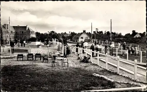 Ak Merville Franceville Calvados, Le Golf de Franceville Plage