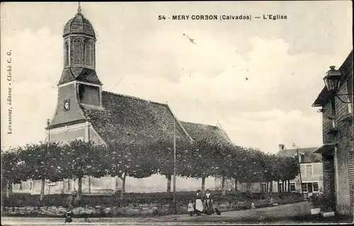 Ak Méry Corbon Calvados, L'Eglise