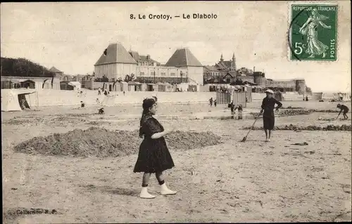 Ak Le Crotoy Somme, Le Diabolo