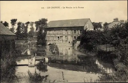 Ak Le Crotoy Somme, Le Moulin de la Ferme