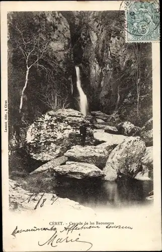 Ak Céret Pyrénées Orientales, Cascade de las Baoussous