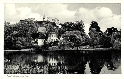 Ak Bordesholm Schleswig Holstein, Partie am See