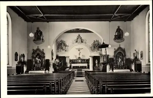 Ak Ottenhöfen im Schwarzwald, Kath. Pfarrkirche, Kircheninneres