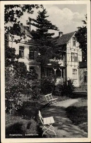 Ak Friedensau Möckern Jerichower Land, Sanatorium