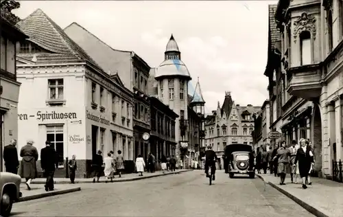 Ak Nauen im Havelland, Straße der Jugend