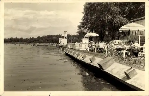 Ak Zossen in Brandenburg, Seeterrasse