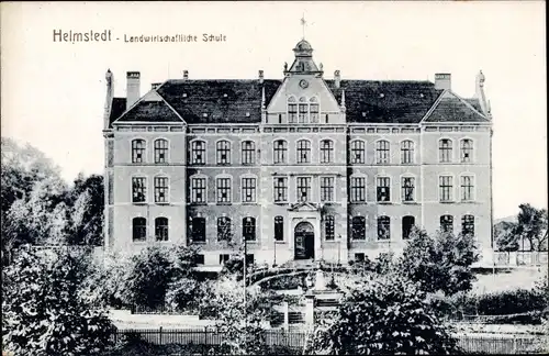 Ak Helmstedt in Niedersachsen, Landwirtschaftliche Schule