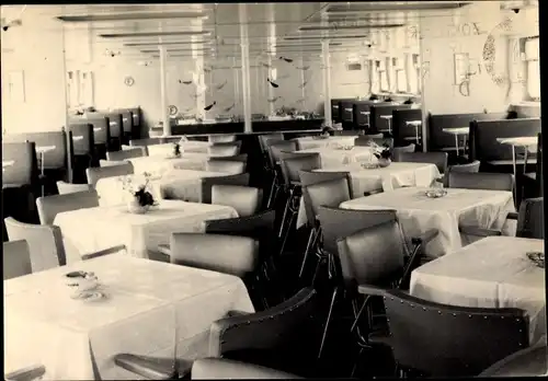 Ak Mitropa Schiffsgaststätte, Luxusmotorschiff Aktivist, Weiße Flotte Brandenburg