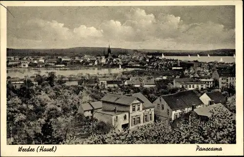 Ak Werder an der Havel, Panorama