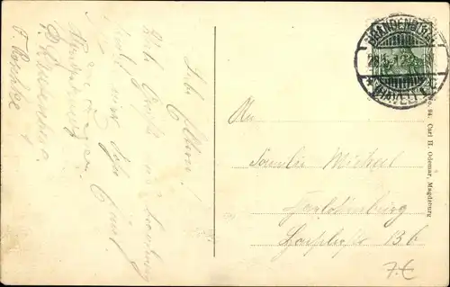 Ak Brandenburg an der Havel, Steintorturm