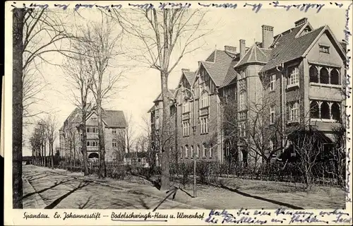 Ak Berlin Spandau, Ev. Johannesstift, Bodelschwingh Haus, Ulmenhof