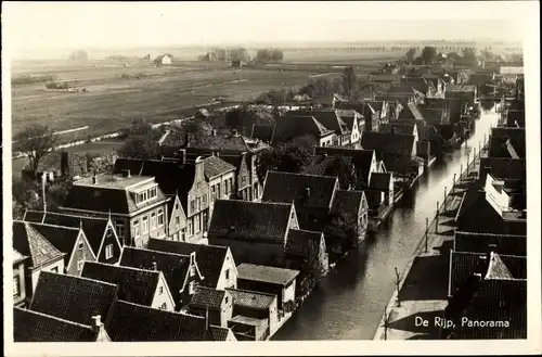 Ak De Rijp Nordholland, Panorama, Vogelvlucht