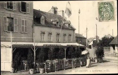 Ak Le Crotoy Somme, Le Kursaal