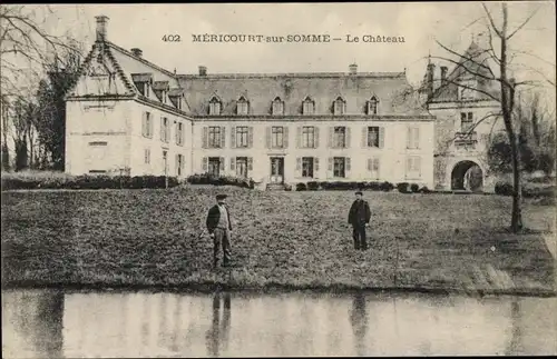 Ak Méricourt sur Somme, Le Chateau