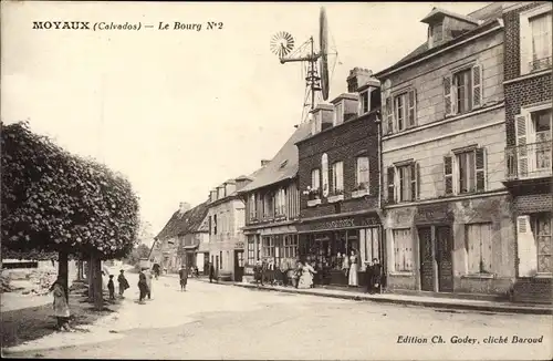 Ak Moyaux Calvados, Le Bourg No 2