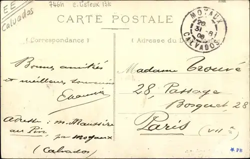 Ak Moyaux Calvados, Le Bourg