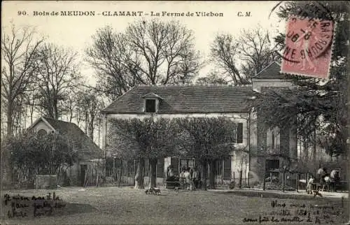 Ak Clamart Hauts de Seine, Bois de Meudon, La Ferme de Vilebon