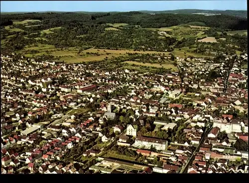 Ak Eberstadt Darmstadt in Hessen, Luftaufnahme