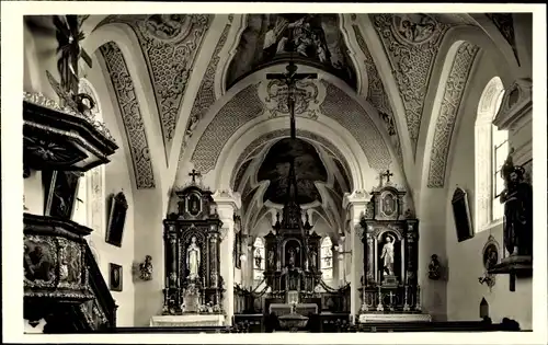 Ak Diepoltskirchen Falkenberg in Niederbayern, Expositurkirche