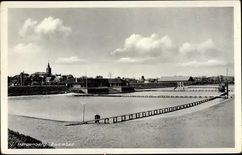 Ak Hardenberg Overijssel Niederlande, Zwembad