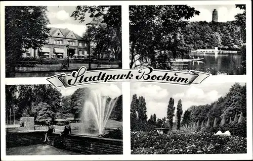 Ak Bochum im Ruhrgebiet, Stadtpark