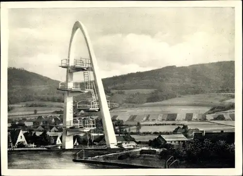 Ak Bückeburg im Kreis Schaumburg, Bergbad