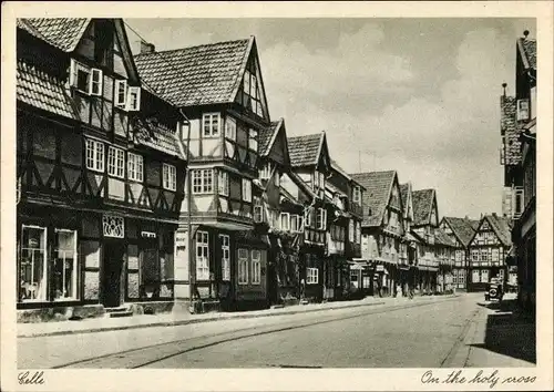 Ak Celle in Niedersachsen, On the holy cross