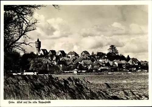 Ak Eutin in Ostholstein, Blick auf die alte Rosenstadt