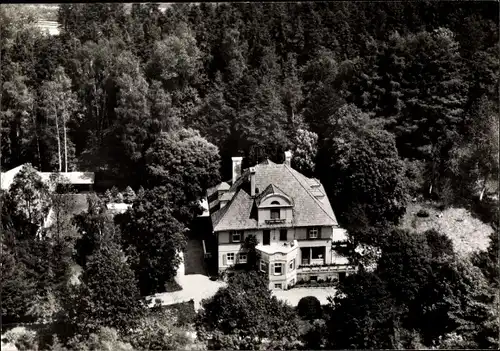 Ak Füssen im Ostallgäu, Erholungsheim Sankt Virginia, Freiberg Straße 23, Luftbild