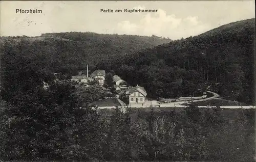 Ak Pforzheim im Schwarzwald, Kupferhammer