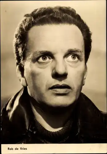 Ak Schauspieler Rob de Vries, Portrait