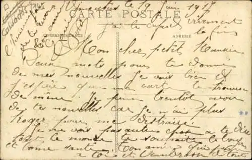 Ak Notre Dame de Courson Calvados, Route d'Orbec, Le Bourg