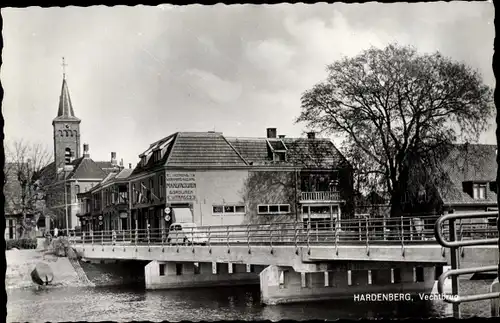 Ak Hardenberg Overijssel Niederlande, Vechtbrug