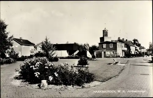 Ak Haaksbergen Overijssel, W. H. Jordaansingel
