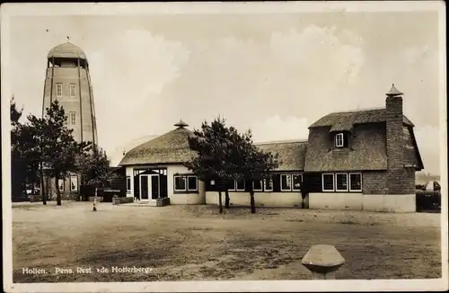 Ak Holten Overijssel Niederlande, Pens. Rest. de Holterberg