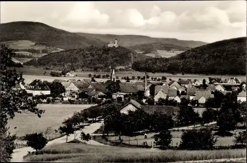 Ak Wendershausen Tann in der Rhön Osthessen, Ort mit Jugendburg Ludwigstein