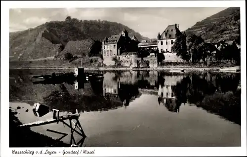 Ak Cobern Kobern Gondorf an der Mosel, Wasserburg v. d. Leyen