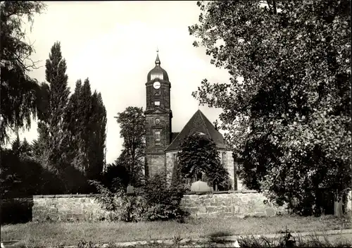 Ak Lohmen Sächsische Schweiz, Kirche