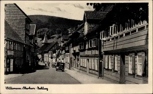 Ak Wildemann Clausthal Zellerfeld im Oberharz, Bohlweg