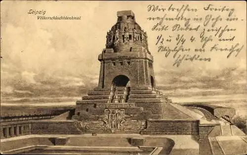 10 alte Ak Leipzig, diverse Ansichten