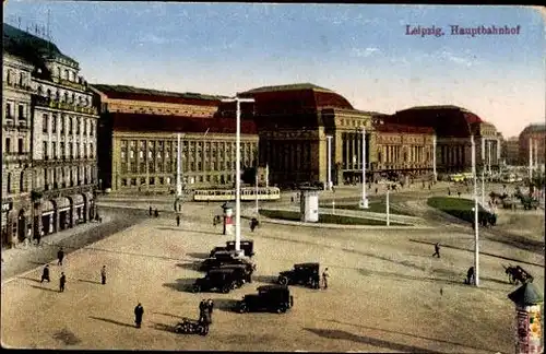 10 alte Ak Leipzig, diverse Ansichten